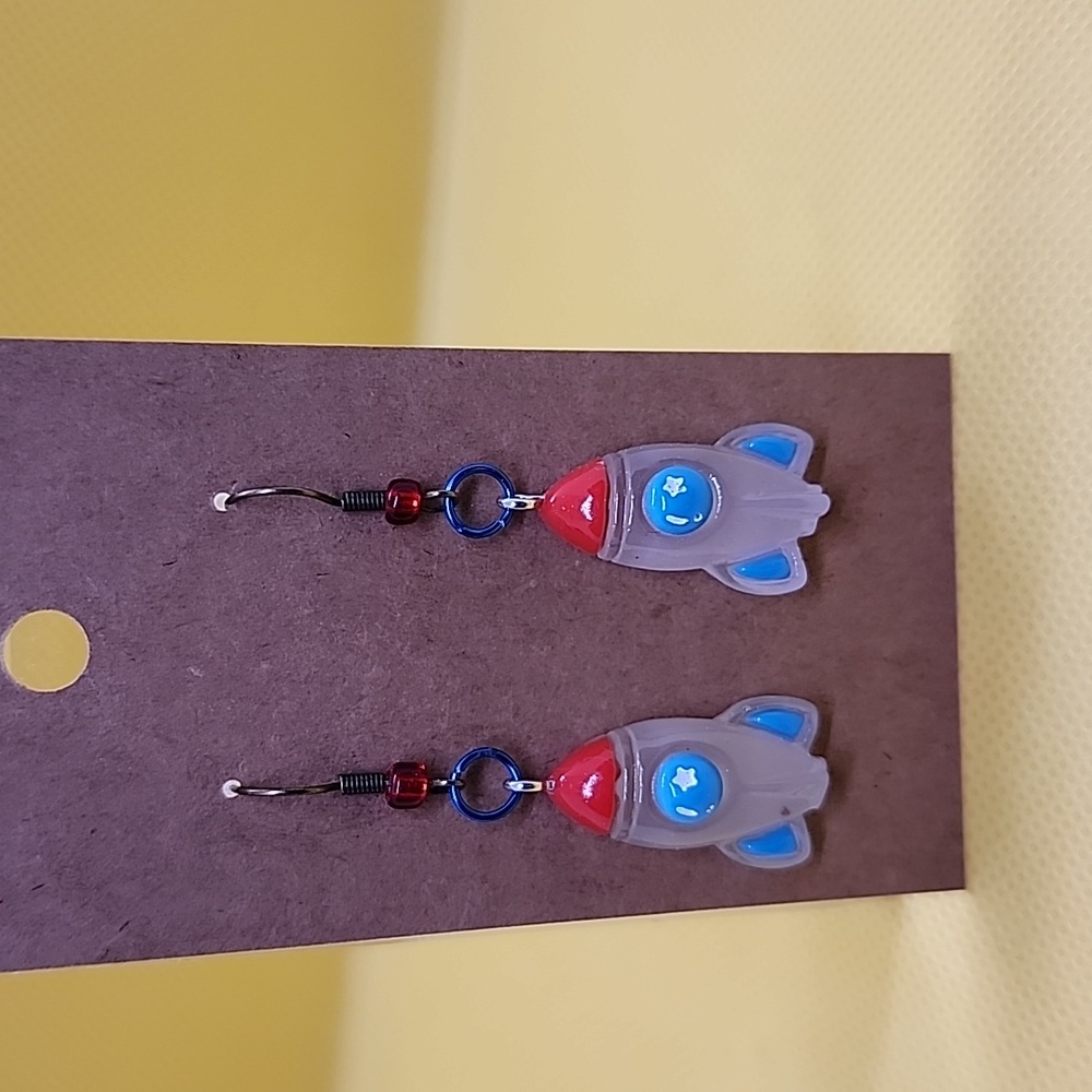 Rocket earrings